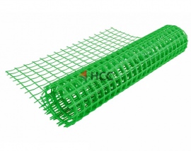 Сетка садовая 1х10 (ячейка 15х15) зеленая пластик